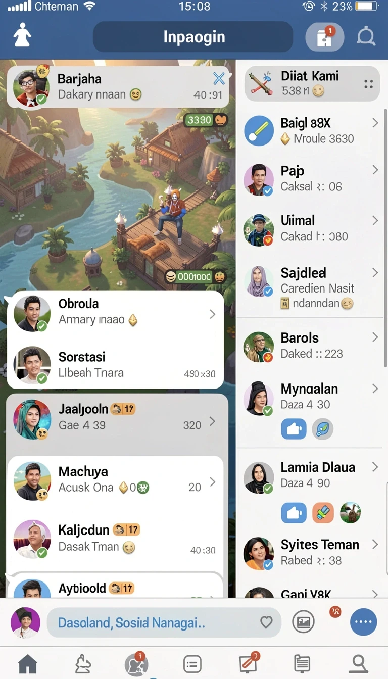 Tampilan utama aplikasi pc777 APK: Cara Download dan Instal di Android yang intuitif dan efisien.