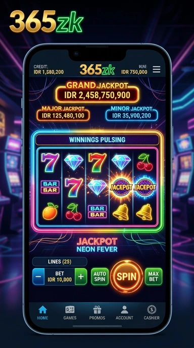 Tampilan utama aplikasi Aplikasi sjo777 Terbaru dengan Fitur Terbaik yang intuitif dan efisien.