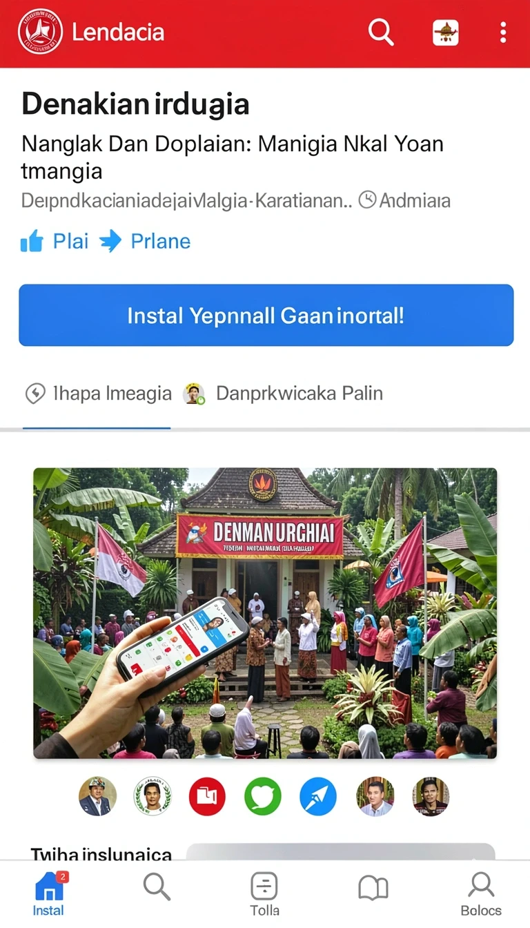 Tampilan utama aplikasi 234e APK Versi Terbaru untuk Android 2026 yang intuitif dan efisien.