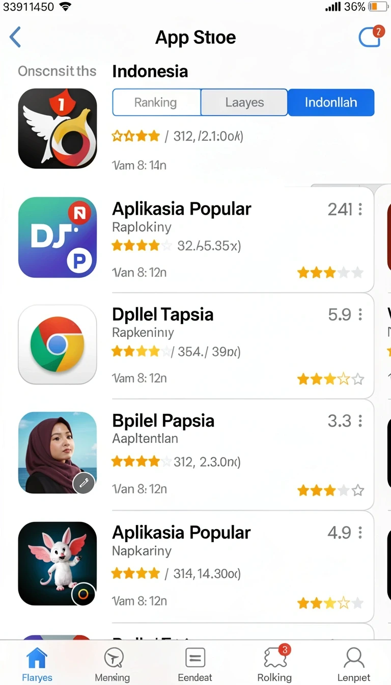 Tampilan utama aplikasi jeeptoto APK Terbaru dengan Fitur Lengkap yang intuitif dan efisien.