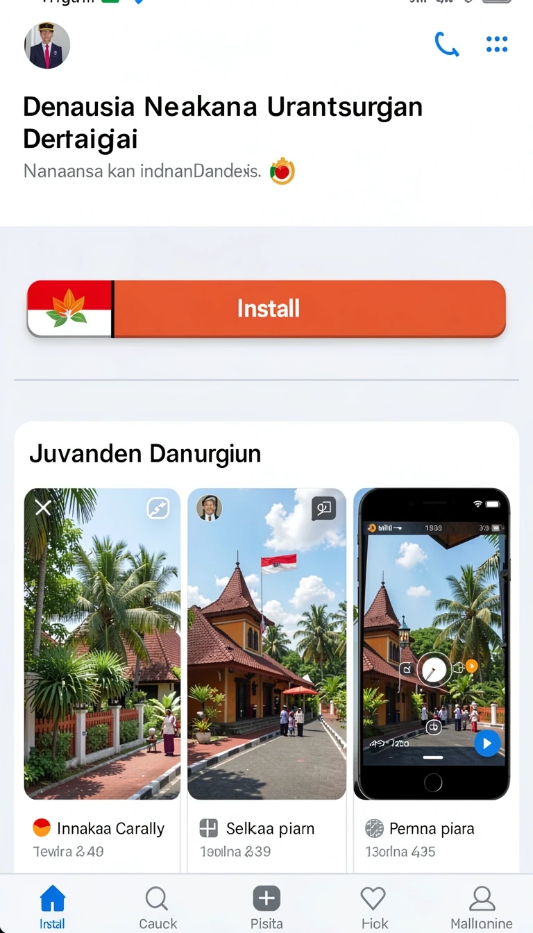 Tampilan utama aplikasi milo4d APK Terbaru untuk Android Tanpa Iklan yang intuitif dan efisien.