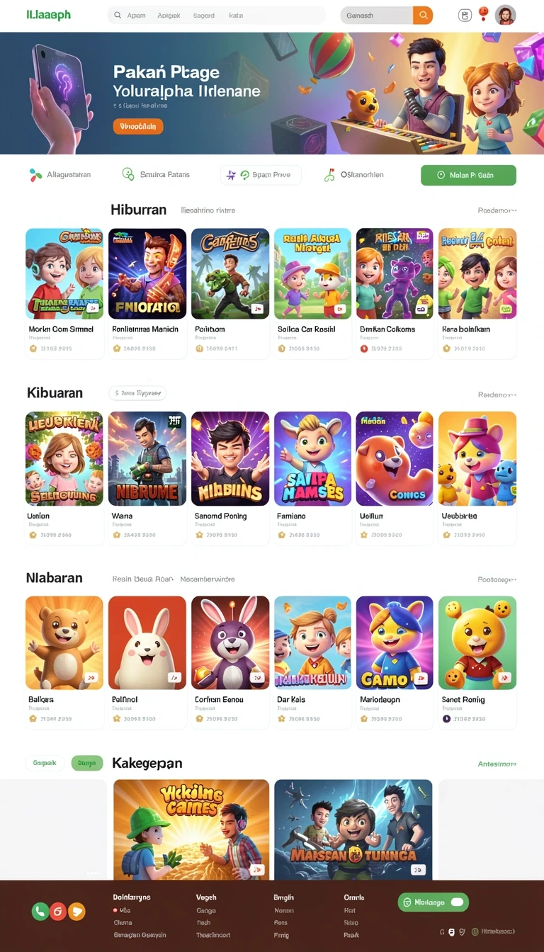 Tampilan utama aplikasi indosga App APK Terbaru yang intuitif dan efisien.